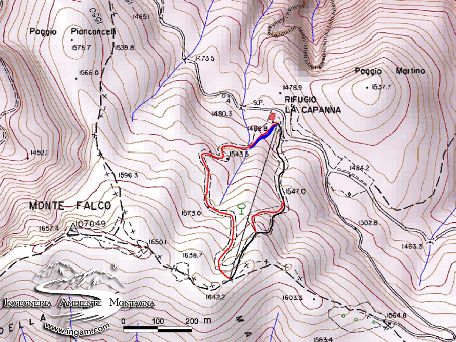 Piste Monte Falterona